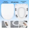 LISM Universal Thickened Slow-Close Toilet Seat Cover