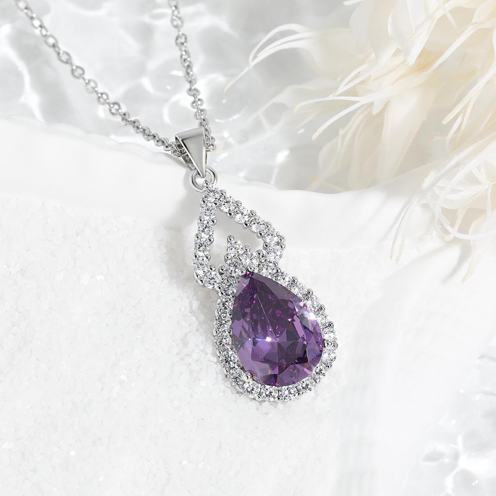 Многоцветное ожерелье-капельница Color Treasure Premium с бриллиантами