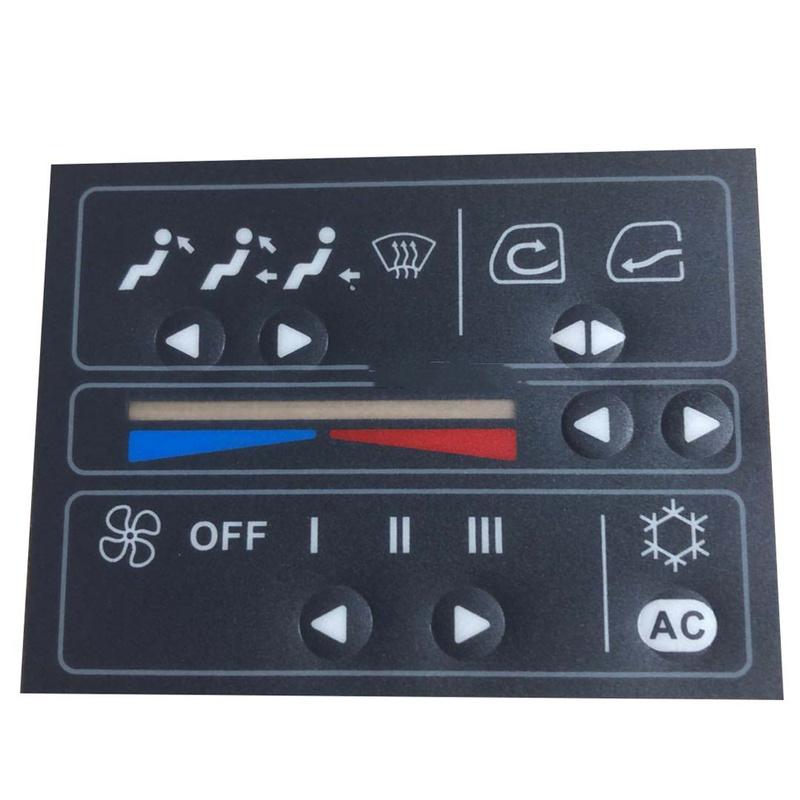 Для Kobelco SK200 210 220 230 250-6E Наклейки на приборную панель наклейки на LCD дисплей кнопки наклейки на кнопки запчасти для экскаватора
