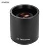 Andoer 2X Teleconverter Lens Manual Focus Converter Lens for 650-1300mm 500mm 420-800mm Camera