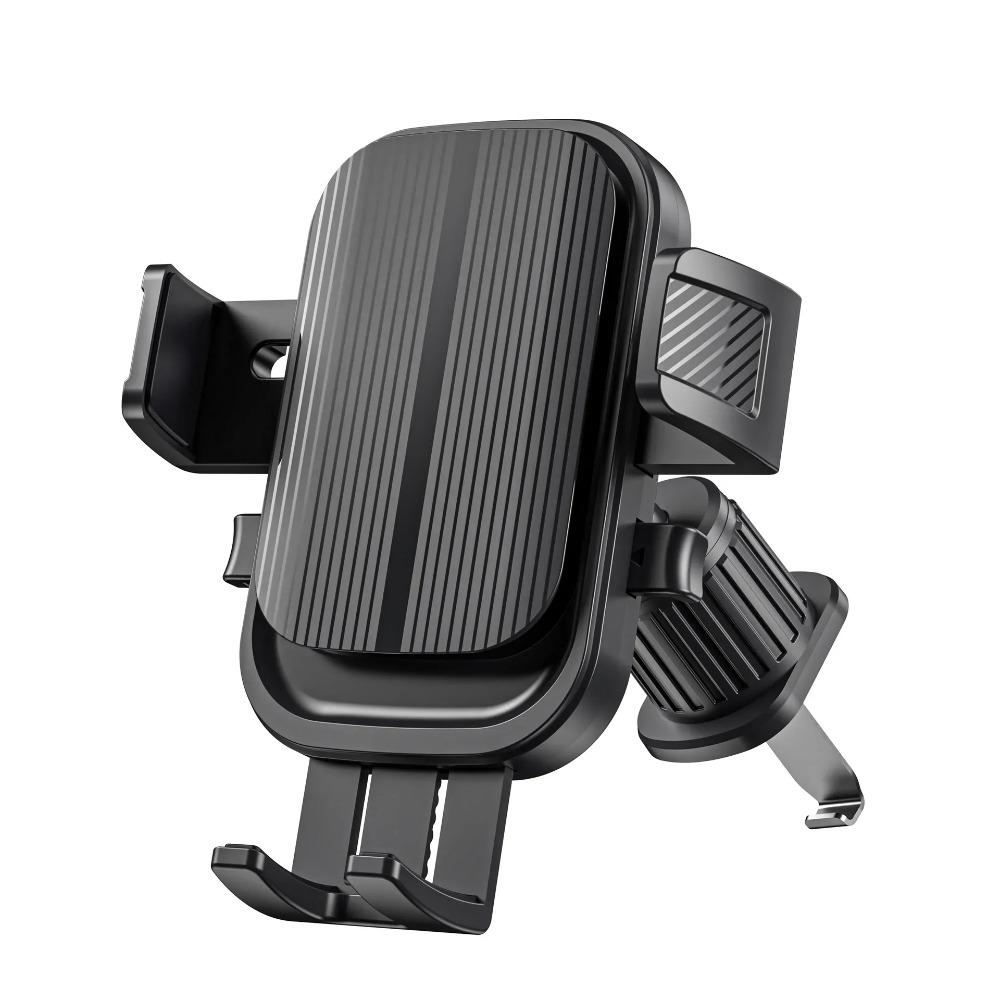 Auto Lock Mechanism Cell Phone Holder Vent Mount Design Universal Phone Holder Car Interior