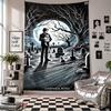 Wall TapestryPet Sematary Art Hanging Cloth Decorative Background Cover for Room Decoration