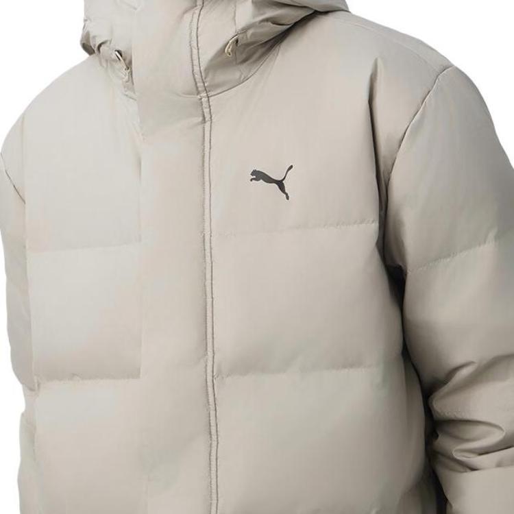 PUMA LONG DOWN JACKET Down Jacket Unisex Marble Gray 687428-68