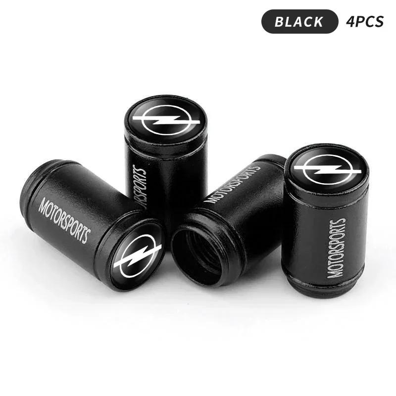 Car Accessories 4Pcs Tire Valve Waterproof Dustproof Cap Cover For Opel Astra Insignia Mokka Zafira Corsa Vectra Antara Meriva HV8