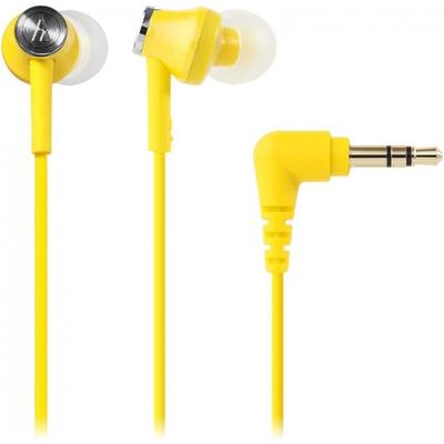 Audio Technica Наушники Audio Technica желтые Ath Ck350m Yl желтые без пульта дистанционного управления