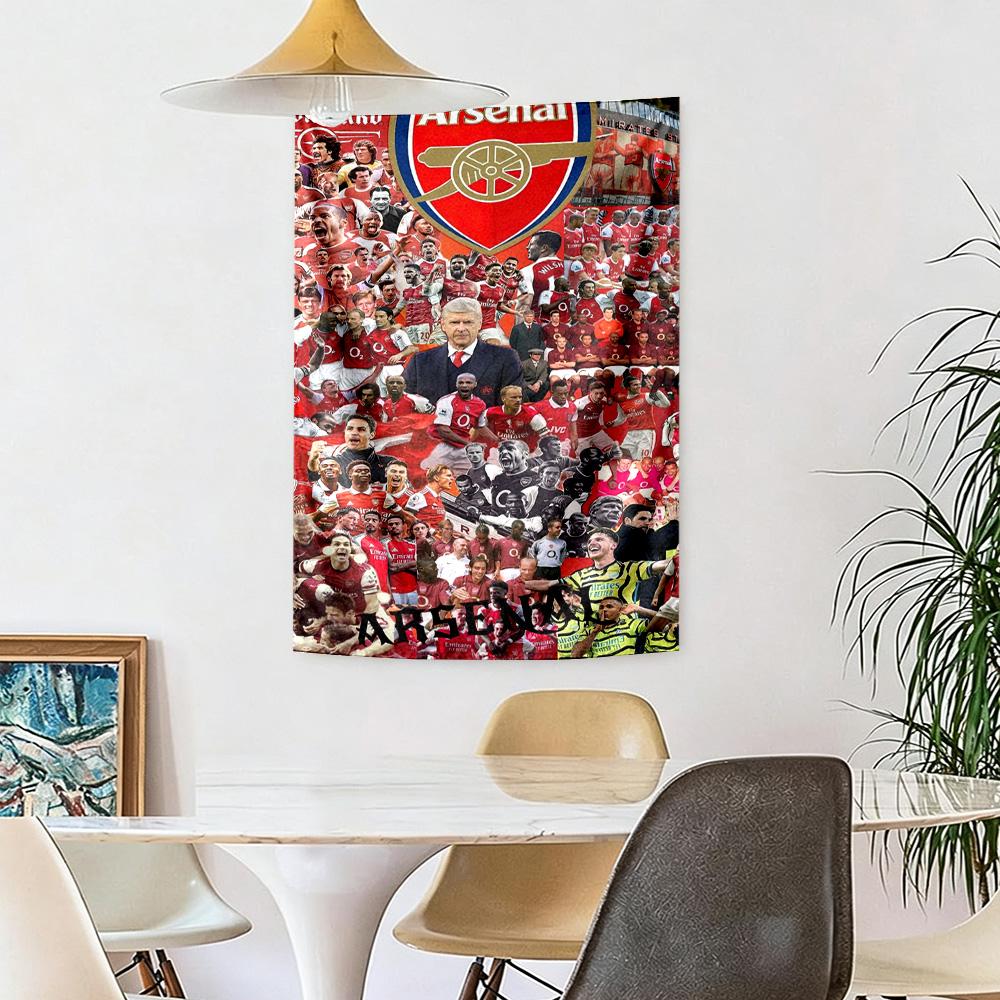 Arsenal Wall Decor Tapestry Art For Pet Memorial Birthdaywedding Party Backdrop Family Gift