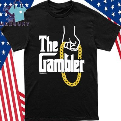 Vegas Matt Рубашка с принтом The Gambler Унисекс Футболка