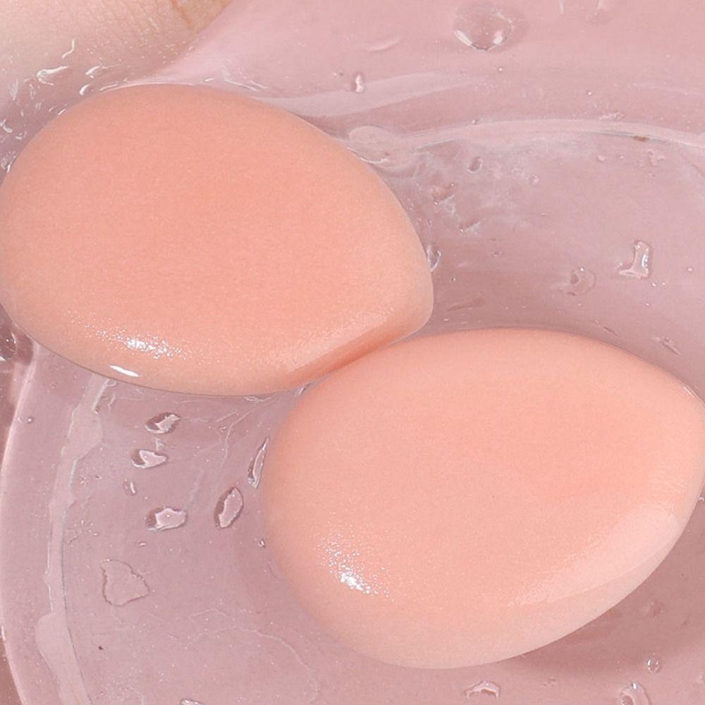 6/10pcs Mini Air Cushion Powder Puff Dual-Use Mixed Sponge Cosmetic Puff New Finger Cushions