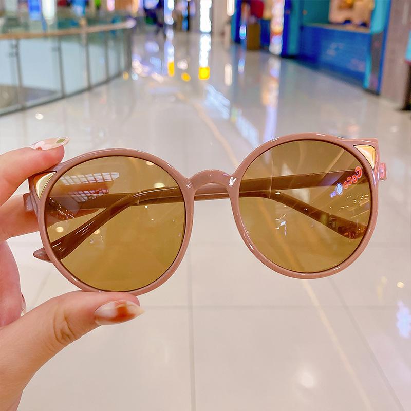 Детские очки мода защита от ультрафиолета детские ретро игрушки защитные очки для глаз солнцезащитные очки для маленьких девочек