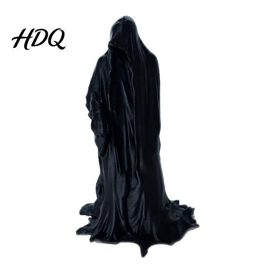 Фигурка из материала PLA, 3D-печать, Безликая статуя, Загадочная фигурка в капюшоне, Минималистичная арт-скульптура для стола, Готический декор для дома, Книжной полки,