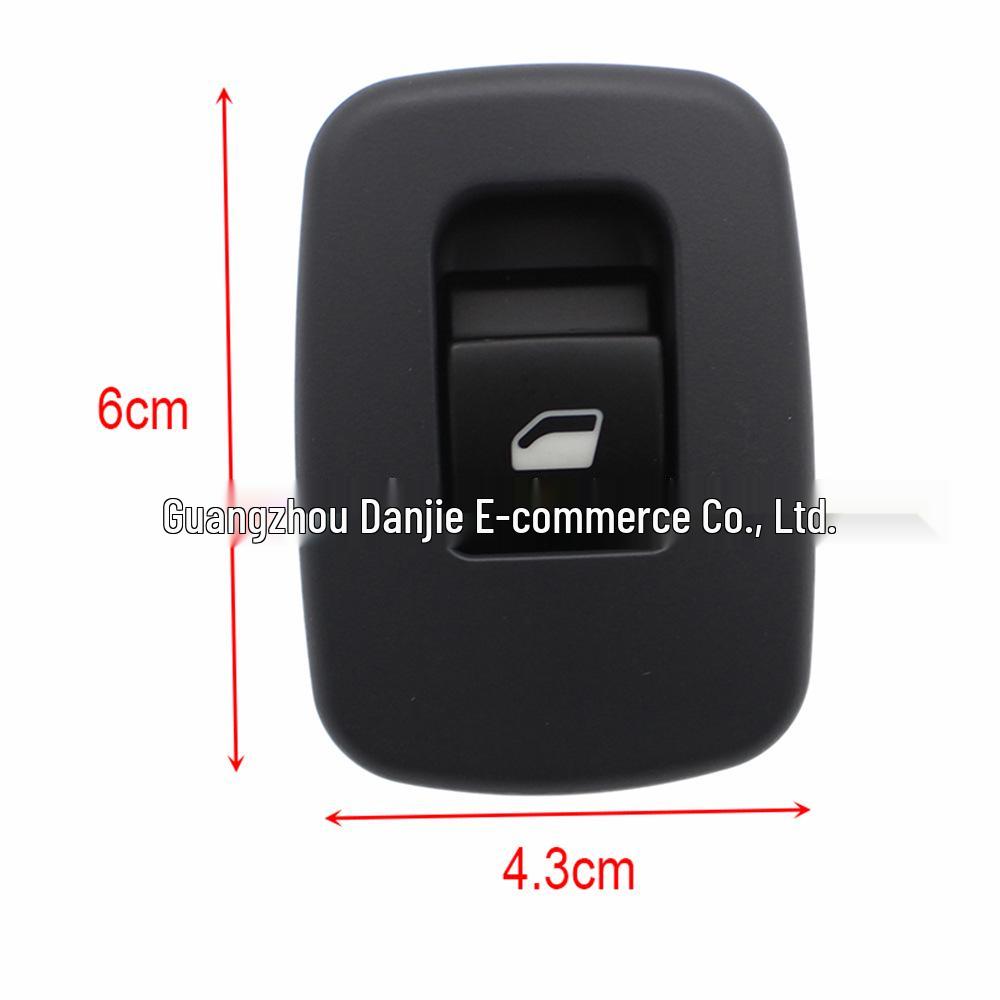 Black Rear Door Window Switch for Dongfeng Peugeot 508 & Citroen C-Series