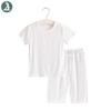 Kids' Summer Pajama Set - Ice Silk, Short Sleeve for Boys & Girls