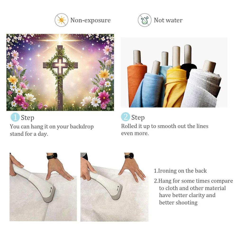 Christening Decoration Party Boy Holy First Communion Backdrop Girl Baptism Background Kid Banner Baby Shower Photography Props