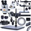 Rosfix Mikroskop Stereoskopowy Trinokularowy Pavo Pro MSPP-T-UDMS1 – Zakres Powiększenia 7x-270x | Oświetlacz 56xLED | Soczewka 0,5x