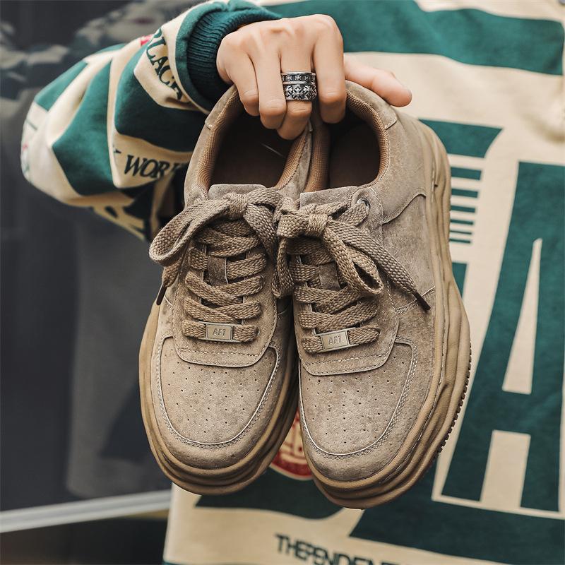 Мужская обувь на подошве Oxford из дышащей свиной кожи, повседневная обувь для сноубординга, универсальная обувь с низким верхом, спортивная обувь