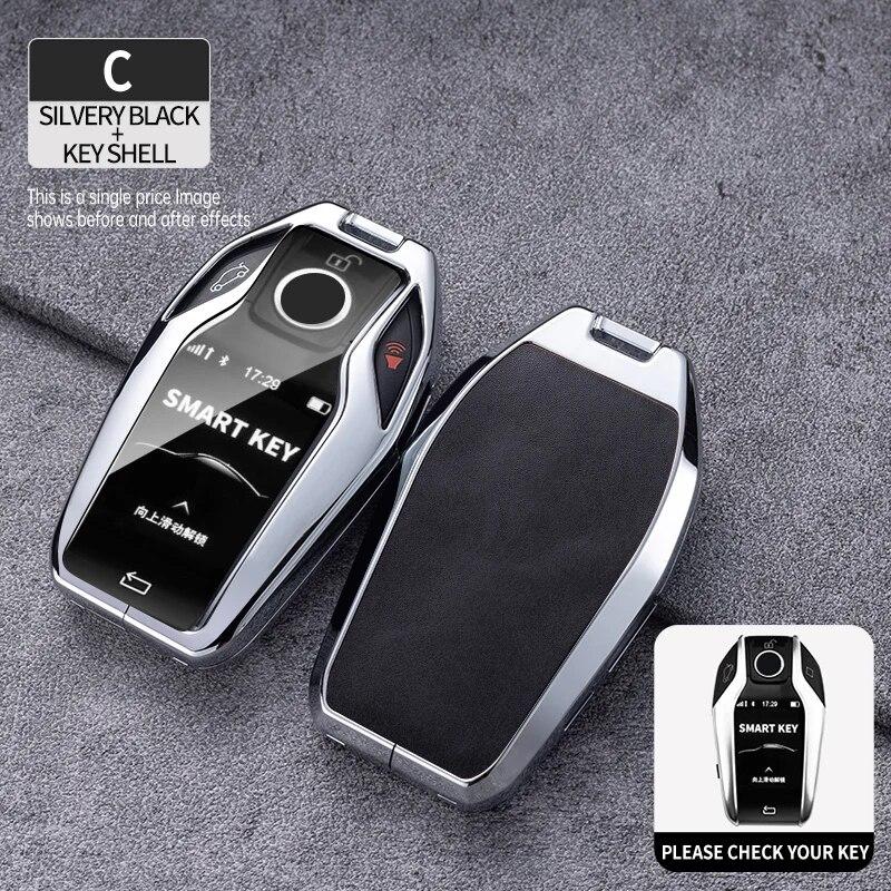 Чехол для дистанционного ключа из цинкового сплава для BMW 5 7 серии G12 G11 G30 G32 G31 I8 I12 I15 G01 X3 G02 X4 G05 X5 G07 X7, автомобильная сумка