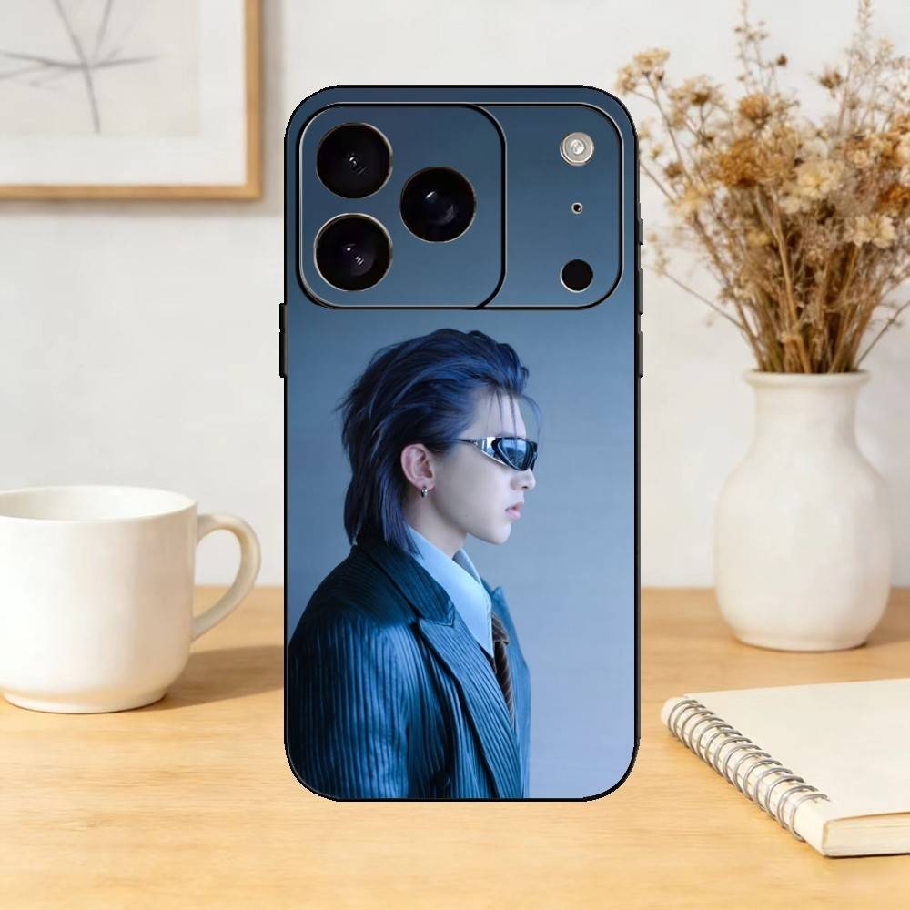 Чехол для телефона KUN Cai Deadman для iPhone 17,16,15,14,13,12,11 Plus,Pro Max,SE4 Мягкий силиконовый черный чехол