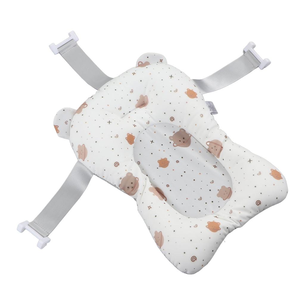 Baby Bath Mat Prevent Slip Soft Quick Dry Lightweight Sitting and Lying Down Infant Bath Cushion