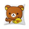 Чехлы для подушек Rilakkuma YOLO из полиэстера, чехол для подушки с изображением автомобиля и мультфильма, креативный чехол для украшения дома