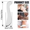 Stainless Steel Gua Sha Muscle Fascia Scraper Tool Skin Scraping Massage Tool For Body Back Arm Leg Massage Care