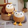 Cartoon Simulation Owl Doll Plush Toy Doll Cute Bird Pillow Boy and Girl Gift Doll