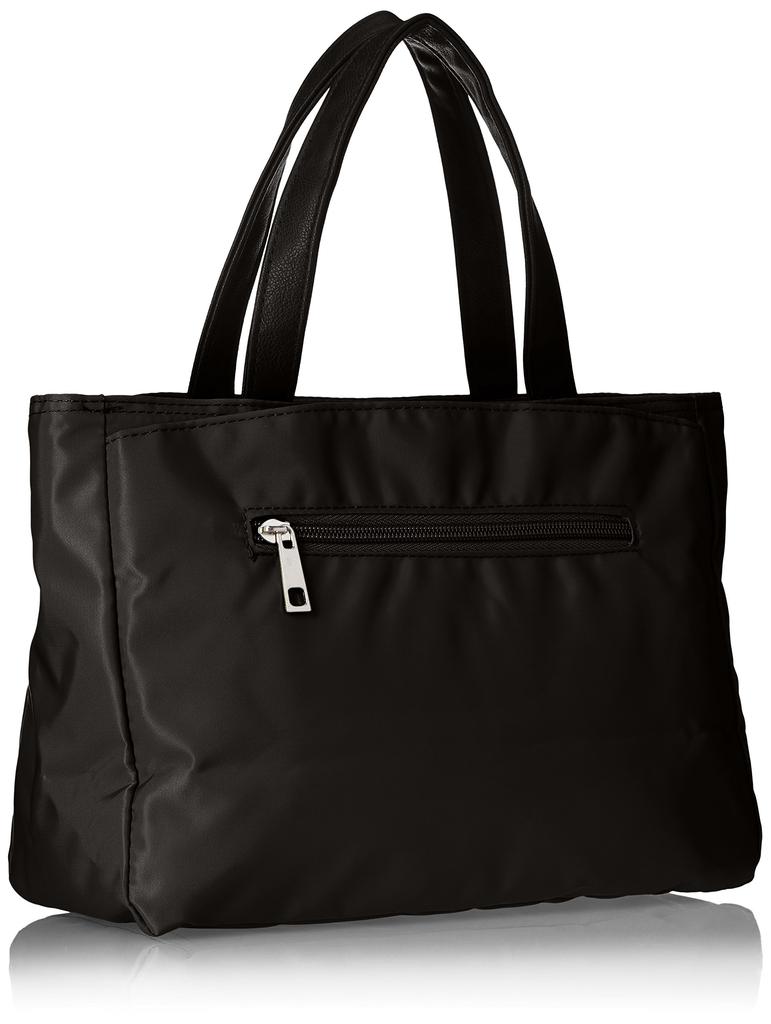 Lightweight tote Black [Sofia Valentino] 3-layer bag, 1802-4876,