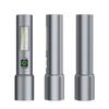 USB Rechargeable Telescopic Zoom Lamp High Powerful EDC Portable Lantern  for Outdoor