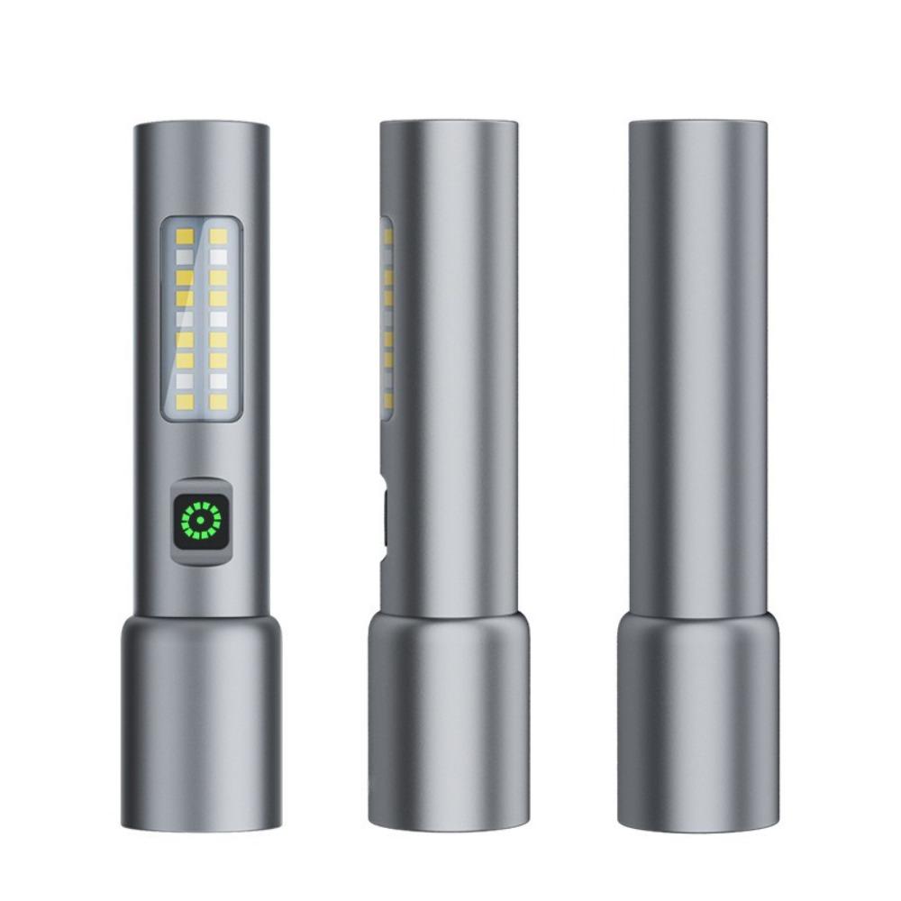 USB Rechargeable Telescopic Zoom Lamp High Powerful EDC Portable Lantern  for Outdoor