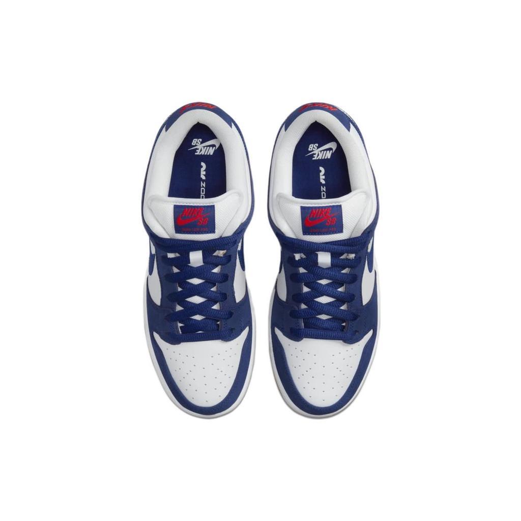 Nike Кроссовки унисекс Dunk Low SB Los Angeles Dodgers Синие Deep-Royal-Blue White DO9395-400