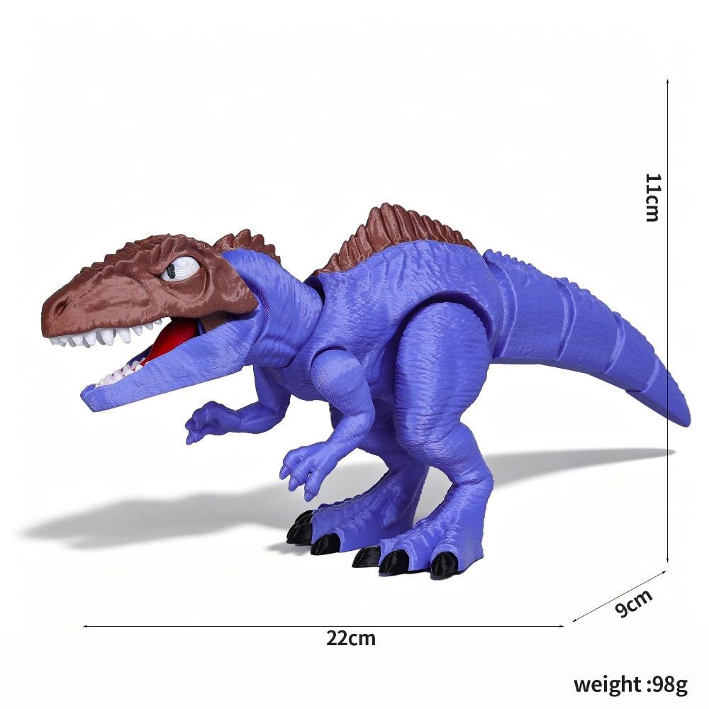Подвижное Сочленение 3D Печатная Модель Динозавра Юрский Дино Фигурки Детская Образовательная Игрушка Подарок Трицератопс Спинозавр Т-рекс