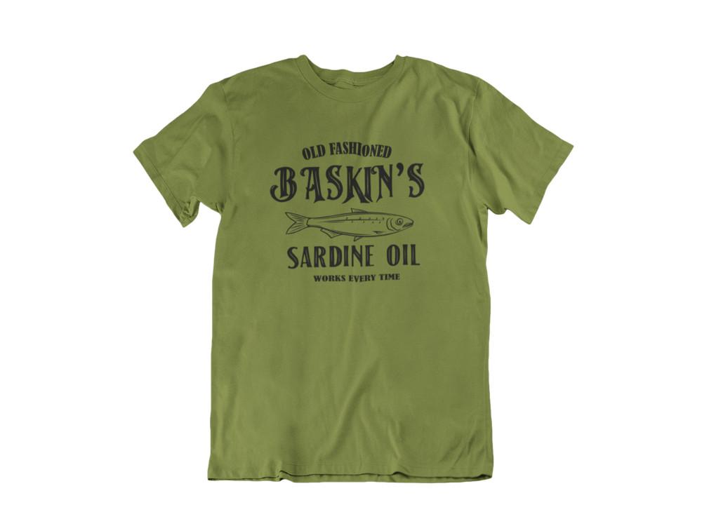 Футболка Baskin's с маслом сардин, вдохновленная тигром и экзотикой