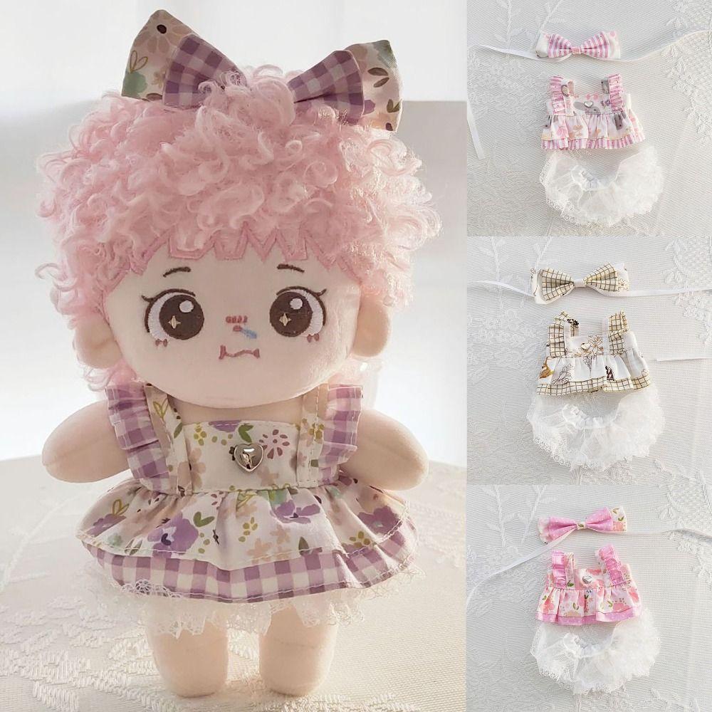 Милое кружевное платье для куклы, модная плюшевая одежда для кукол, для 20-сантиметровой хлопковой куклы/кукол-айдолов EXO
