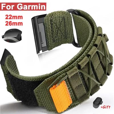Новый быстросъемный нейлоновый ремешок для часов Garmin Fenix7 7X 6X Pro/Epix Pro Gen 2 51мм 47мм/Fenix6 5Plus 5XPlus 22мм 26мм