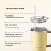 Buydeem Jumbo Insulated Stainless Steel Straw Mug