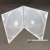 Ultra-Thin Double CD/DVD Case with Insertable Cover Film