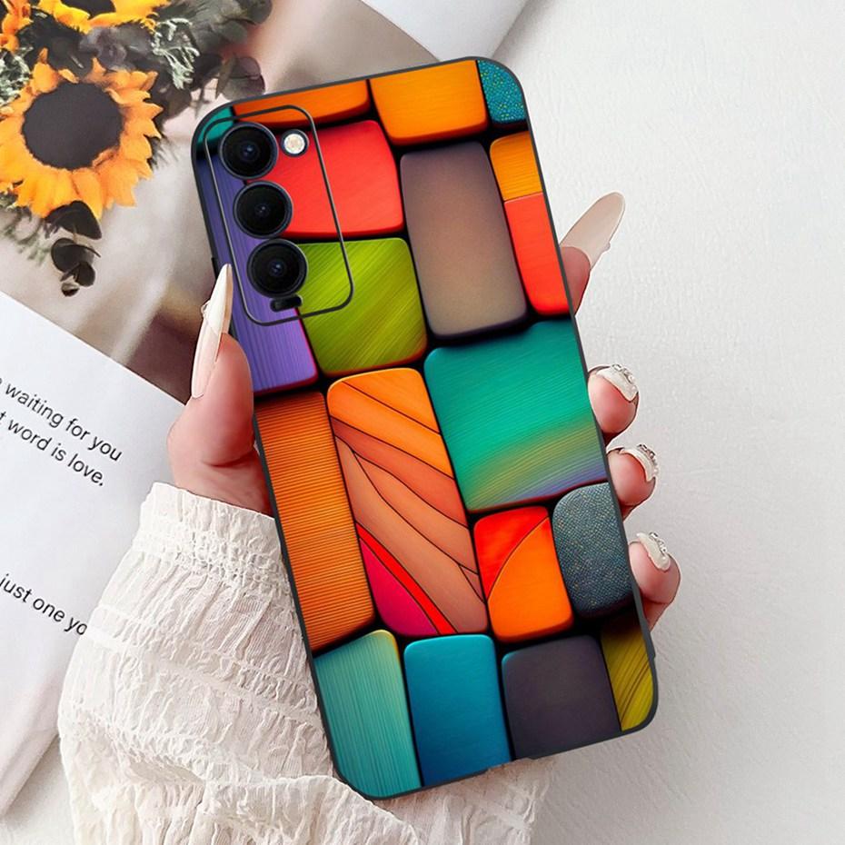 Fashion Painting Case For Tecno Camon 18 18i 18T 18 Premier Soft Silicone TPU Phone Cases For Camon18 18 P 18T Covers Bumpers