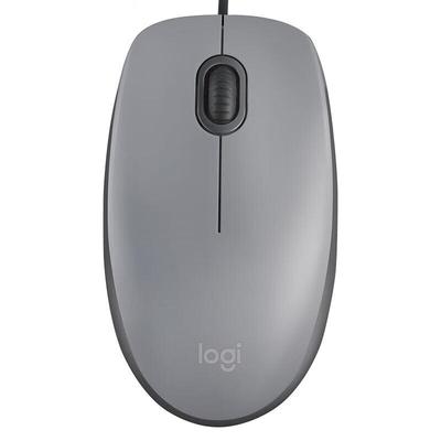 Logitech M111 Проводная бесшумная USB-мышь