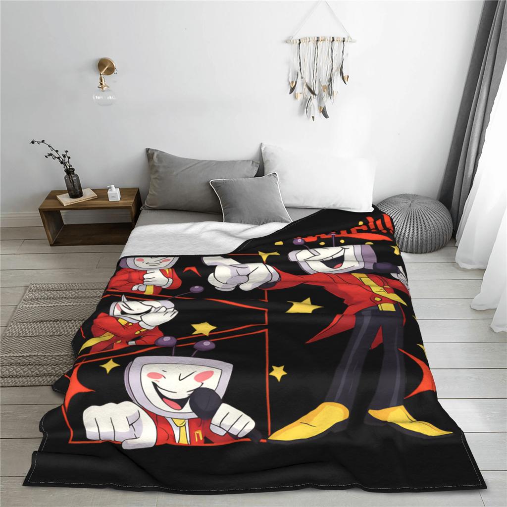 Тенна Deltarune Игровое одеяло Флис Весна/Осень Многофункциональное Мягкое Одеяло-накидка для Кровати Спальни Постельное белье Накидки
