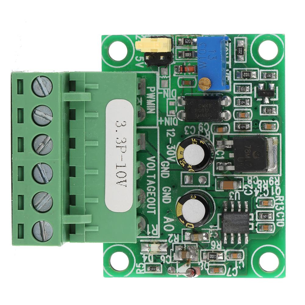 3.3V PWM Signal to 0 10V Voltage Converter D A Digital Analog PLC Module