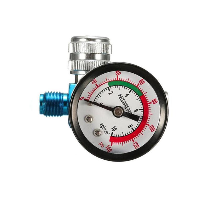 Цифровой регулятор аэрографа Манометр давления воздуха 1/4 дюйма HVLP Компрессор