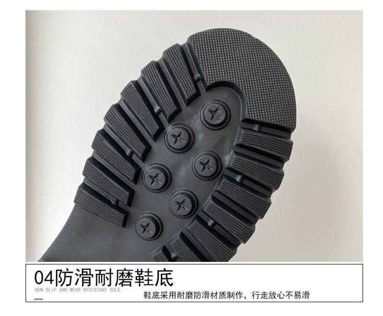 Осень 2025 года, новые черные красивые ботинки Martin, женские короткие ботинки на толстой подошве