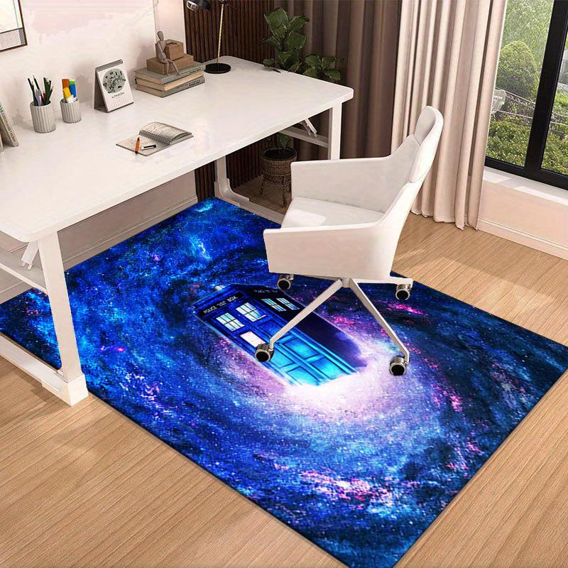 telephone booth Carpet, Chair Rug,Rug for Office Bedroom living rooms, Doormat decor Fan Gift Christmas Gift