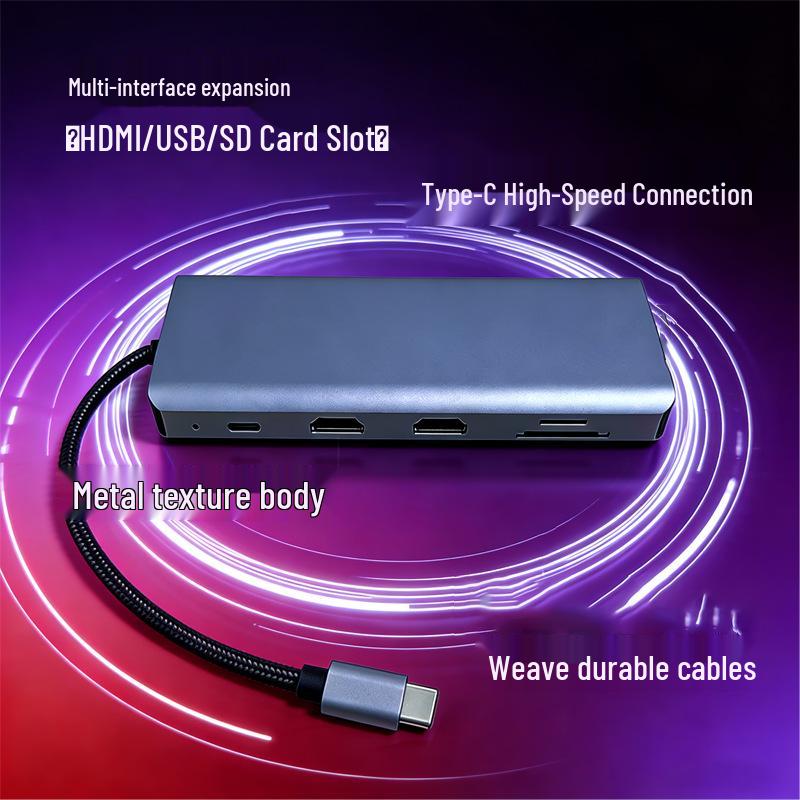 Многофункциональный хаб Type-C: Док-станция USB-C на HDMI и USB 3.0 для мониторов