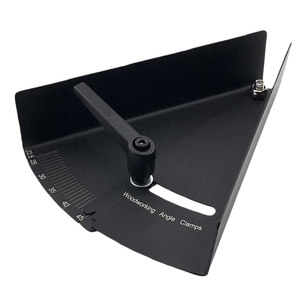 Multifunctional Angle Measuring Tool 45/90/180 Degree Right Angle Clamp for Carpenters & Woodworking Hobbyists