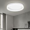 LED Ceiling Light Modern Dimmable Round Flush Mount Ceiling Light Fixtures with Remote and APP Contr