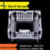 Buy One Get Two: Large Crystal Glass Ashtray for Home, Bedside, or Bar