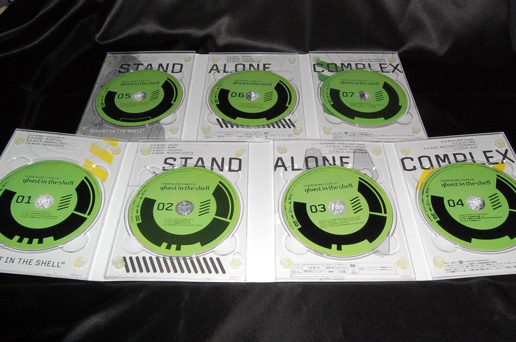 Ghost in the Shell STAND ALONE COMPLEX limited DVD-BOX (first production)