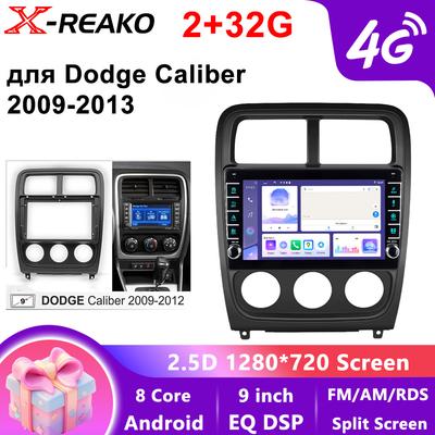 Автомобильное радио для Dodge Caliber PM 2009 - 2013 Android Auto BT Carplay GPS 4G 8-ядерный навигатор Мультимедиа Видеоплеер Стерео Нет 2din DVD