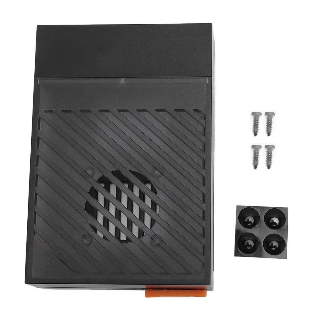 Case for RPi 5 for PWM Cooling Fan Sliding Top Cover Protective Shell Accurate Manufacturing