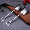 Tableware Kitchen Tools Ice Cream Spoon Retro Shovel Dessert Spoon Stainless Steel Coffee Spoon